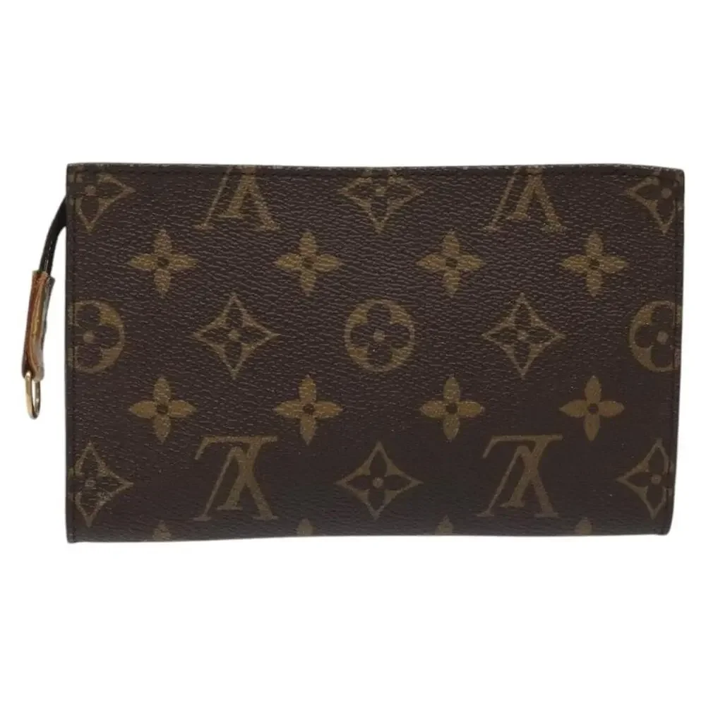 Louis Vuitton Monogram Bucket PM Accessory Pouch Brown